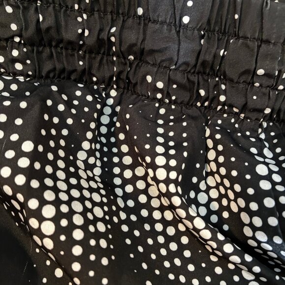 Danskin Now Women's Activewear Shorts Black White S Polyester - Picture 6 of 6